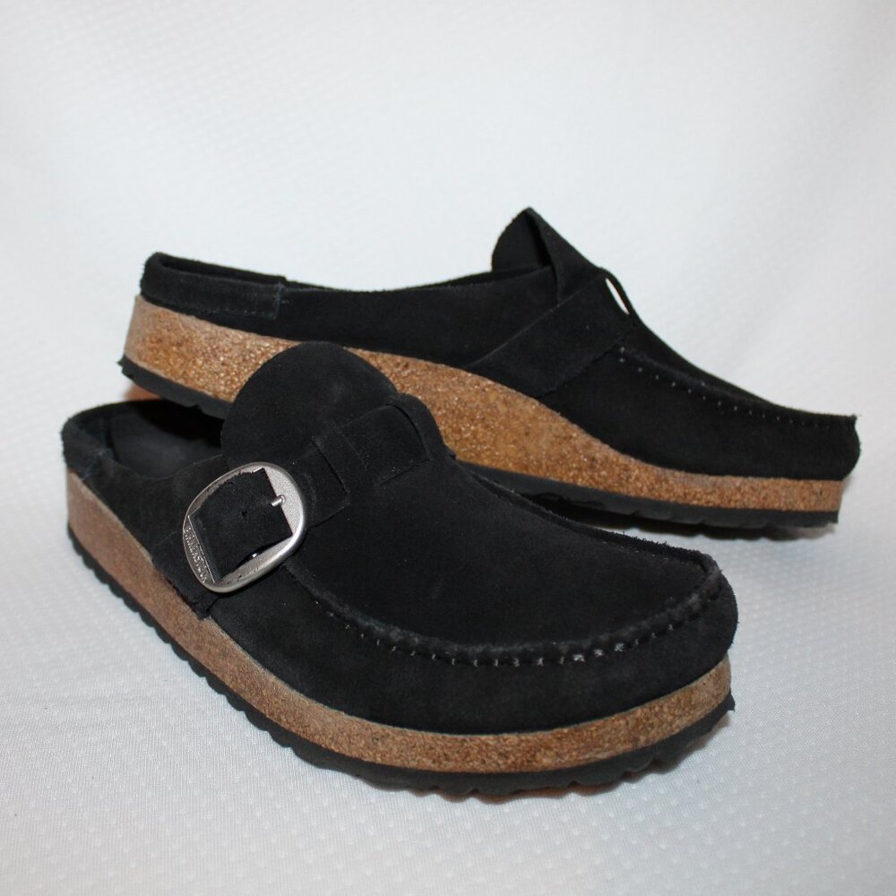 Birkenstock Black Buckley Clog Slip-on Moccasin Women's Size EU 41 / US 10
